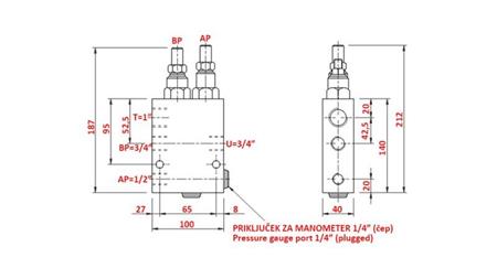  KÉT SEBESSÉGES SZELEP HI-LO VABP G3/4