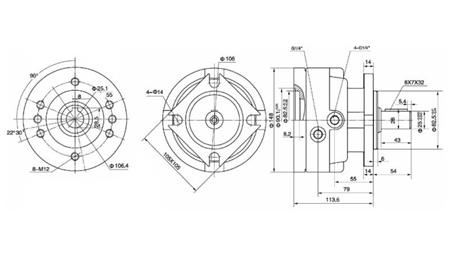 BRAKE FOR HYDRAULIC MOTOR