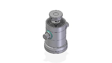 6032S - TELESCOPISK CYLINDER STANDARD/BOLL 6 STEG RESA 1605 DIAMETER 270