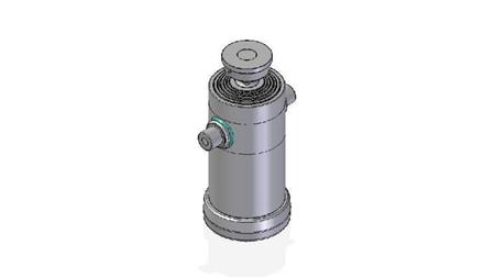 6037S - TELESCOPISK CYLINDER STANDARD/BOLL 6 STEG RESA 2745 DIAMETER 270