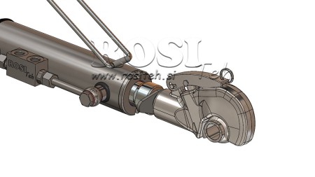 HYDRAULICKÝ/SKRUTKA TRETÍ BOD AUTOMATICKÝ - 2 KAT. 63/35-250 (45-95KS)(25,4)