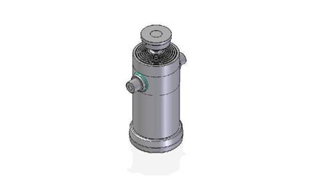 7067S -TELESCOPISK CYLINDER STANDARD/BALL 7 TRIN REJSE 3242 DIAMETER 270