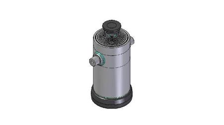 9056S - TELESCOPISK CYLINDER STANDARD/BOLL 9 STEG RESA 3892 DIAMETER 300