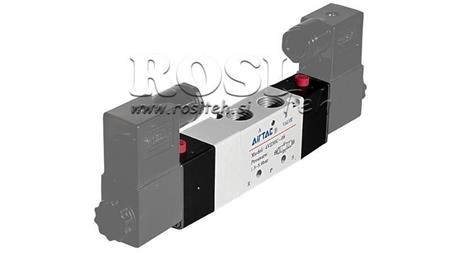 ELETTROVALVOLA PNEUMATICA 5/2 BISTABILE 1/4 PRT-0852-BCC