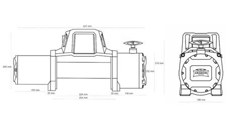 12 V ELEKTRIČNI VITEL DWM 12000 HD - 5443 kg
