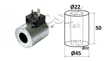 ELEKTROMÁGNESES TEKERCS 48V DC - DS3 - fi 22mm-50mm 29.5W