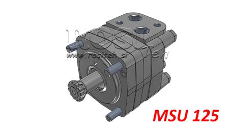 HYDRAULISK MOTOR MSU 125