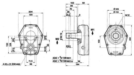 MULTIPLICATOR GR.3 - 1:3 MALE