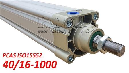 PNEUMATIC CYLINDER PCAS 40/16-1000 BE ISO15552