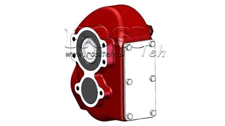 REDUCTOR - MULTIPLICATOR RT160 FOR HYDRAULIC MOTOR MP/MR  gear ratio 8,4:1