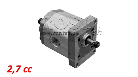 HYDRAULIC PUMP GR.1 2,7 CC RIGHT - THREAD