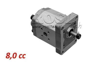 HYDRAULIC PUMP GR.1 8,0 CC RIGHT - FLANGE