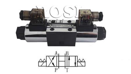 HYDRAULISK ELEKTROMAGNETISK VENTIL CETOP 3 12/24/230V N3