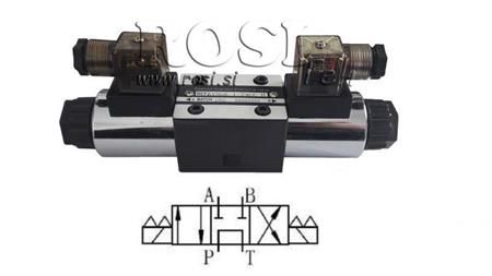 ELETTROVALVOLA IDRAULICA KV-4/3 CETOP 3 12/24/230V N2