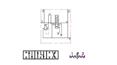 HYDRAULIC VALVE 1xP40 + HYDRAULIC MOTOR D1