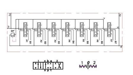 VALVOLA IDRAULICA 7xP40 + 2x JOYSTICK