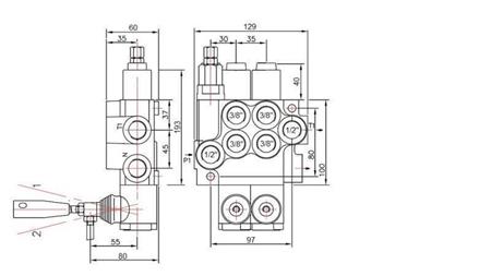 Hydraulikventil 2xP40