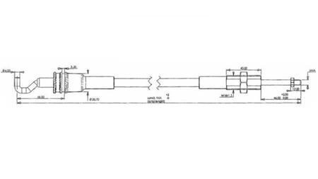 PLETENICA L=1000 - MORSE-dimenzije