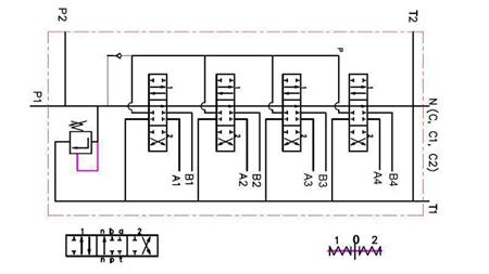 HYDRAULIC VALVE 4xP120