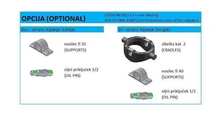 3069F - CILINDRO TELESCOPICO STANDARD/BUCO 4 SFILATE CORSA 1990 FI 112