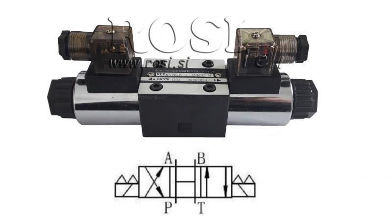 HYDRAULINEN ELEKTROMAGNETTINEN VENTTIILI CETOP 3 12/24/230V N3