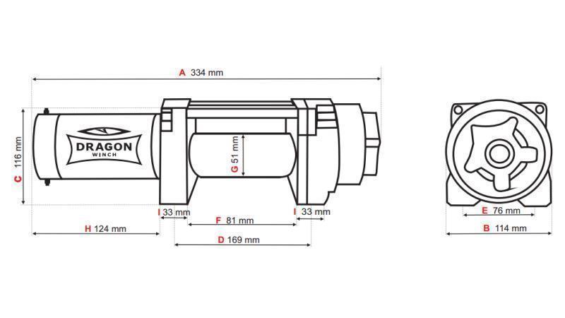 GUINCHO ELÉTRICO 12 V DWH 3500 HD - 1588 kg