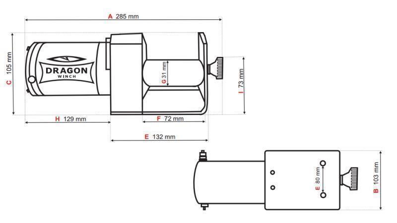 12 V ELEKTROMOS CSÖRLŐ DWM 2500 ST - 1133 kg