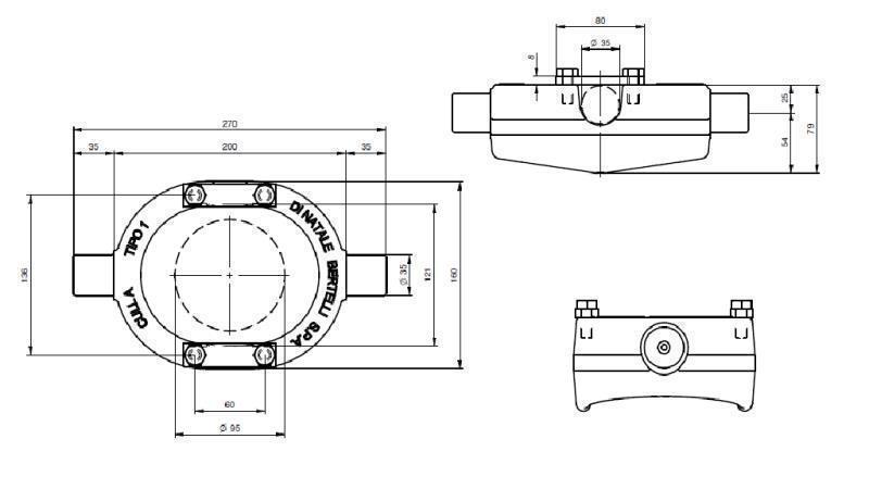 KURV CAT.1 -95 (7 tons) - dimensioner