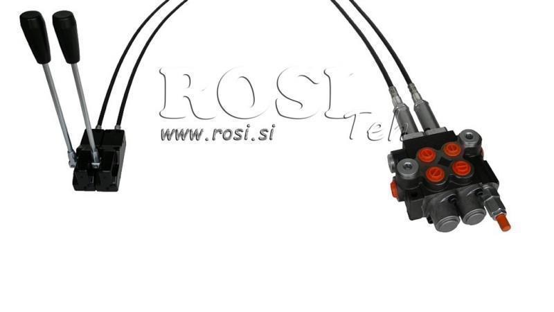 KIT 2xP40   JOYSTICK 1 POSIZIONE L3000