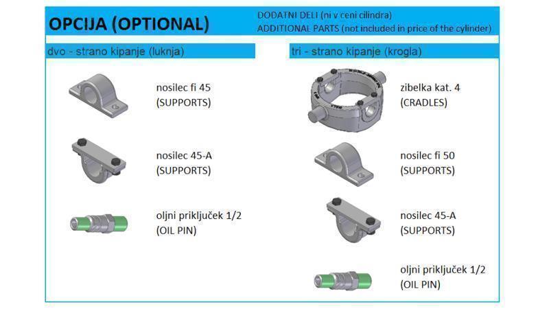 6008S -KIPPZYLINDER STANDARD/KUGEL 6 STUFEN HUB 1480 FI 152